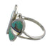 Multicolor Inlay And Sterling Silver Butterfly Southwest Ring Size 6-1/4 WX75169
